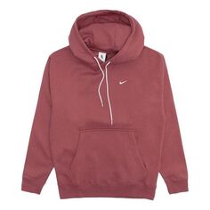 Толстовка Men&apos;s Nike Essentials Series LAb Embroidered Logo Drawstring Hooded Sports Red, красный