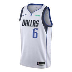 Майка Nike x NBA Dallas Mavericks Jerseys &apos;Kristaps Porziis 6&apos;, белый