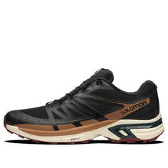 Кроссовки Salomon XT-Wings 2 Trail Professional &apos;Black Brown&apos;, черный