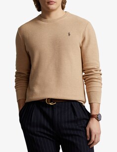 Джемпер Beehive с круглым вырезом Ralph Lauren, цвет Camel Melange