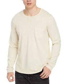 Футболка с карманами и длинными рукавами Lassen Heavy Slub Marine Layer, цвет Tan/Beige