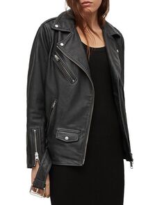 Байкерская куртка Billie ALLSAINTS, цвет Black