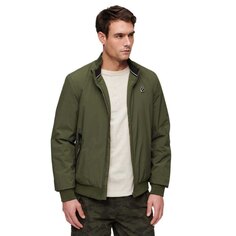 Куртка Superdry Code Training Harrington, зеленый
