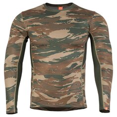 Футболка с длинным рукавом Pentagon Apollo Activity Camo, коричневый