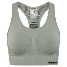 Спортивный топ Hummel MT Shaping Seamless, зеленый