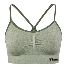 Спортивный топ Hummel CI Scrunch Seamless, серый