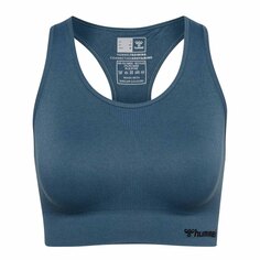 Спортивный топ Hummel TIF Seamless, синий