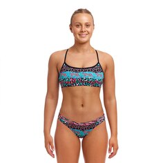 Топ бикини Funkita Swim Crop, разноцветный