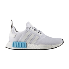 Кроссовки Adidas NMD_R1 J &apos;Bright Cyan&apos;, белый