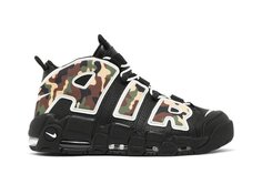 Кроссовки Nike Air More Uptempo QS &apos;Camo&apos;, черный