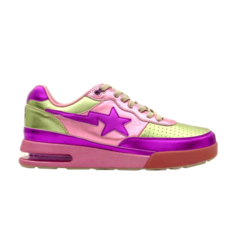 Кроссовки BAPE Pharrell x Roadsta FS-034 Low &apos;Purple Green&apos;, фиолетовый