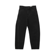 Брюки Lemaire Twisted Workwear &apos;Denim Soft Bleached Blk&apos;, синий