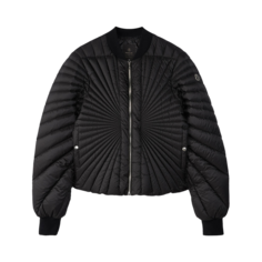 Куртка Rick Owens x Moncler Radiance Flight &apos;Black&apos;, черный