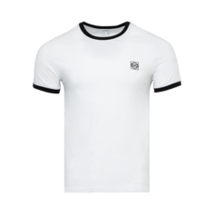 Футболка Loewe Slim Fit &apos;White/Black&apos;, белый