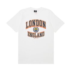 Футболка Stussy London England &apos;White&apos;, белый