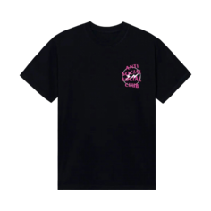 Футболка Anti Social Social Club x Fragment Half Tone &apos;Black/Pink&apos;, черный