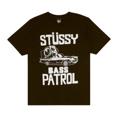 Футболка Stussy Bass Patrol &apos;Black&apos;, черный