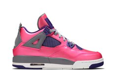 Кроссовки Air Jordan 4 Retro GS &apos;Pink Foil&apos;, розовый