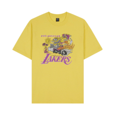 Футболка Brain Dead x NBA Los Angeles Lakers &apos;Yellow&apos;, желтый