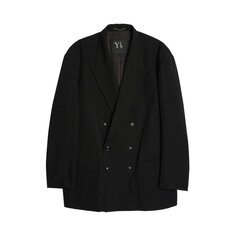 Куртка Y&apos;S Y&apos;s Gabardine Oversized Tailored &apos;Black&apos;, черный Y's