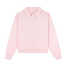 Поло Sporty &amp; Rich x Prince Health &apos;Baby Pink/White&apos;, розовый