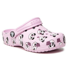 Шлепанцы Crocs ClassicPanda Print, розовый