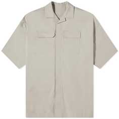 Рубашка Rick Owens Magnum Tommy Heavy Cotton Outershirt, цвет Pearl
