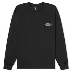 Футболка Neighborhood Long Sleeve Ls-1, черный