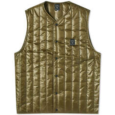 Жилет South2 West8 Quilted Nylon Ripstop, оливковое
