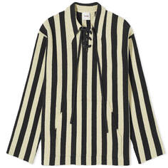 Джемпер Nanushka Jolyn Striped, цвет Black &amp; Pale Yellow