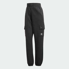 Брюки Adidas Essentials Fleece Cargo Jogger, черный