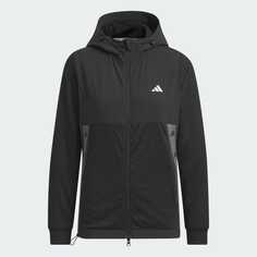 Худи Adidas Fabric mix stretch, черный