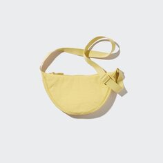 Круглая мини-сумка на плече UNIQLO, желтый