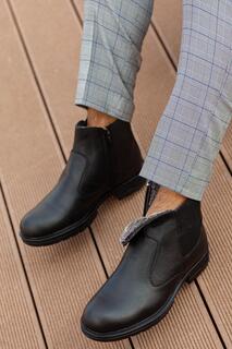 Мужские зимние ботинки челси из овчины на молнии Kelvin Guaranteed MUGGO, черный
