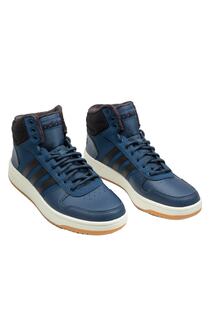 Баскетбольные кроссовки - Синие - Плоские adidas, синий