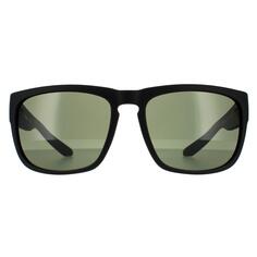 Квадратные матовые черные зеленые солнцезащитные очки G15 Dragon, черный