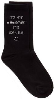 Черные носки до щиколотки от Hangover Cider Flu 60 SECOND MAKEOVER, черный