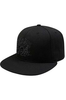 Кепка Snapback с гербом Queen, черный