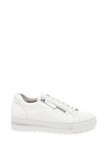 Кроссовки на платформе &apos;Heather&apos; Casual Trainers Gabor, белый