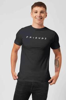 Футболка друзей Friends, черный