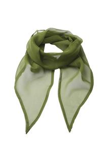 Деловой шифоновый деловой шарф Premier, зеленый Premier.