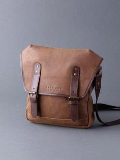 Кожаная сумка-репортер &apos;Hawksdale&apos; Lakeland Leather, коричневый