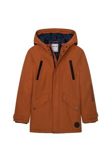 Пальто с капюшоном Minoti, коричневый