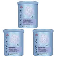 Набор для волос: осветляющая пудра, 3x800г Wella Blondor Multi Blond Powder