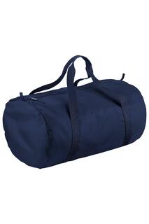 Водонепроницаемая дорожная сумка Packaway Barrel Bag / Duffle (32 литра) Bagbase, темно-синий