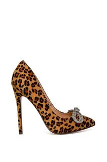 Туфли-лодочки &apos;Lane&apos; со стразами и острым носком, свадебные туфли на шпильке XY London, коричневый