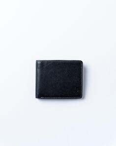 Кожаный винтажный кошелек &apos;Milson&apos; Alexander Pace, черный