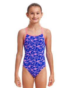 Купальник Minky Pinky Diamond Back - Синий/Розовый Funkita, синий