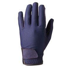 Перчатки Decathlon Basic для верховой езды Fouganza, синий