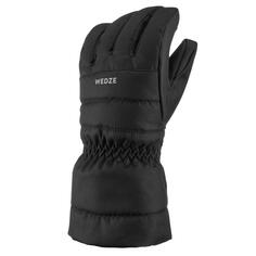 Теплые и водонепроницаемые лыжные перчатки Decathlon 500 Джинсовый Wedze, черный Wed'ze
